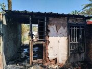آتش سوزی کانکس در بم موجب مرگ کودک ٧ ساله شد