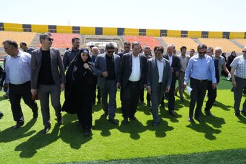 بازدید از ورزشگاه ۱۵ هزار نفری ارومیه