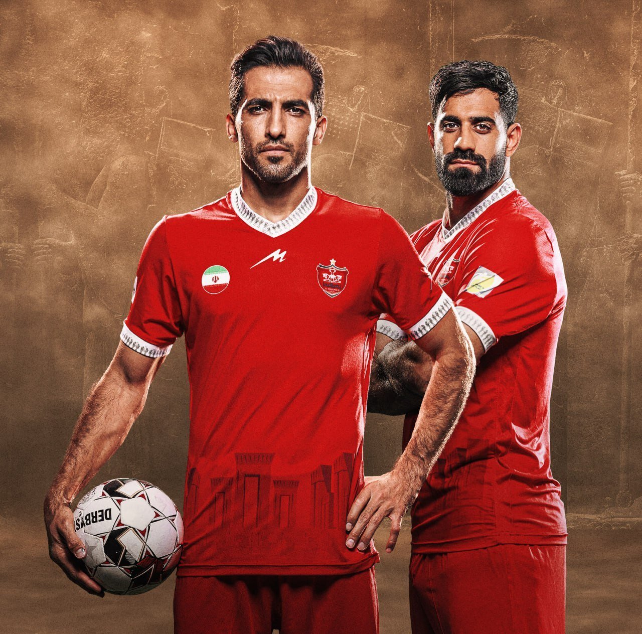 عکس | سربازان هخامنشی از لباس پرسپولیس حذف شدند!