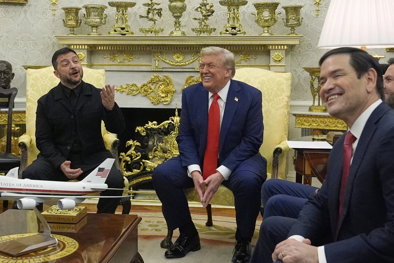 آنچه که در اتاق بیضی گذشت؛زلنسکی به ترامپ: تشکر، تشکر!/تصاویر