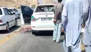 ببینید | اولین تصاویر از حمله حادثه تروریستی ایرانشهر و شهادت نیروهای پلیس