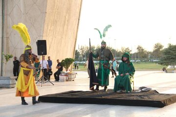 تعزیه حر در میدان آزادی + عکس