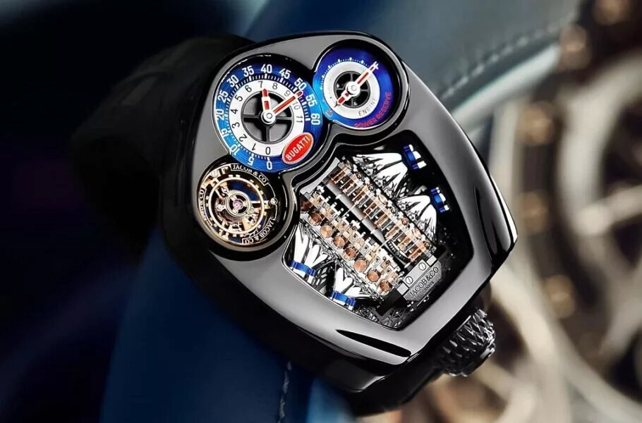 ترکیب الماس، یاقوت و موتور ۱۶ سیلندر در یک شاهکار تماشایی / عکس