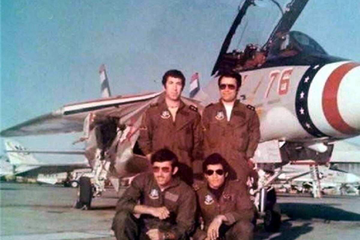 عکس/ یدالله خلیلی، خلبان مشهور F-۱۴ در دوره آموزشی در آمریکا؛ دهه ۵۰