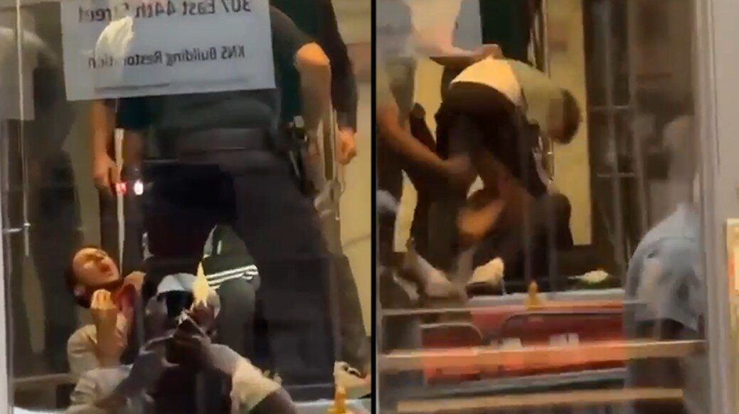 رسوایی مصر در نیویورک؛ضرب و شتم یک کودک و نوجوان آمریکایی در حمایت از غزه با حمایت پلیس تا حد مرگ/عکس