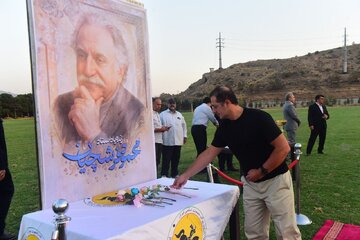 ادای احترام به استاد فرشچیان در لیگ چوگان