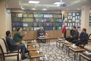 دیدار دبیر و مدیران جشنواره زنان هنرمند با علی‌اکبر ولایتی