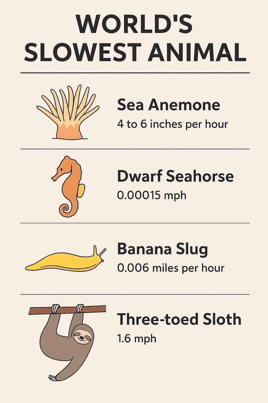 آشنایی با کندترین حیوان جهان / رکوردهایی که شما را شگفتزده میکند!