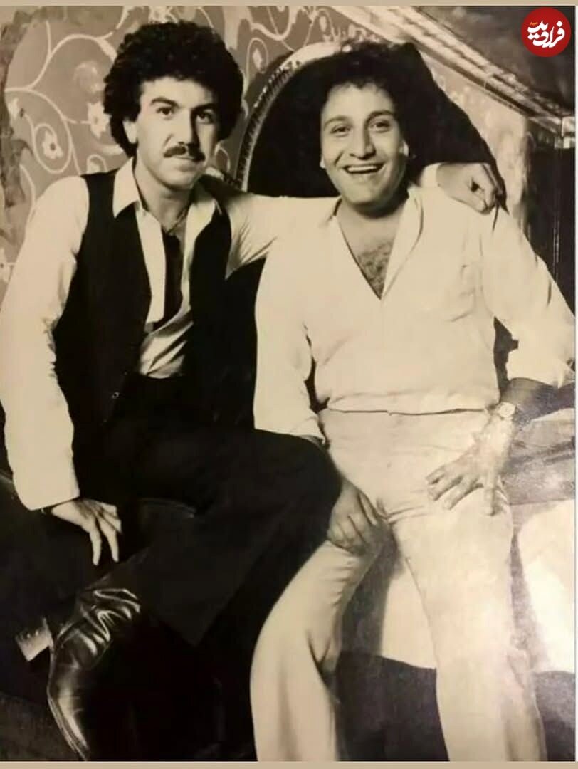 عکس/ مارتیک و ناصر چشمآذر در دوران جوانی؛ دهه ۵۰