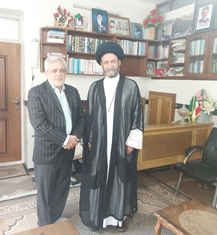 دیدار محمدمهاجری با امام جمعه اردبیل