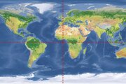 در مختصات صفر درجه عرض و صفر درجه طول جغرافیایی زمین چه چیزی وجود دارد؟