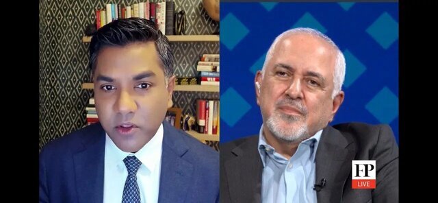 ظریف:میتوانیم توافق را در کنسرسیوم هستهای و مسیر باکو به نخجوان ببینیم/ترامپ میتواند آینده را تغییر دهد اگر به بیبی گوش ندهد