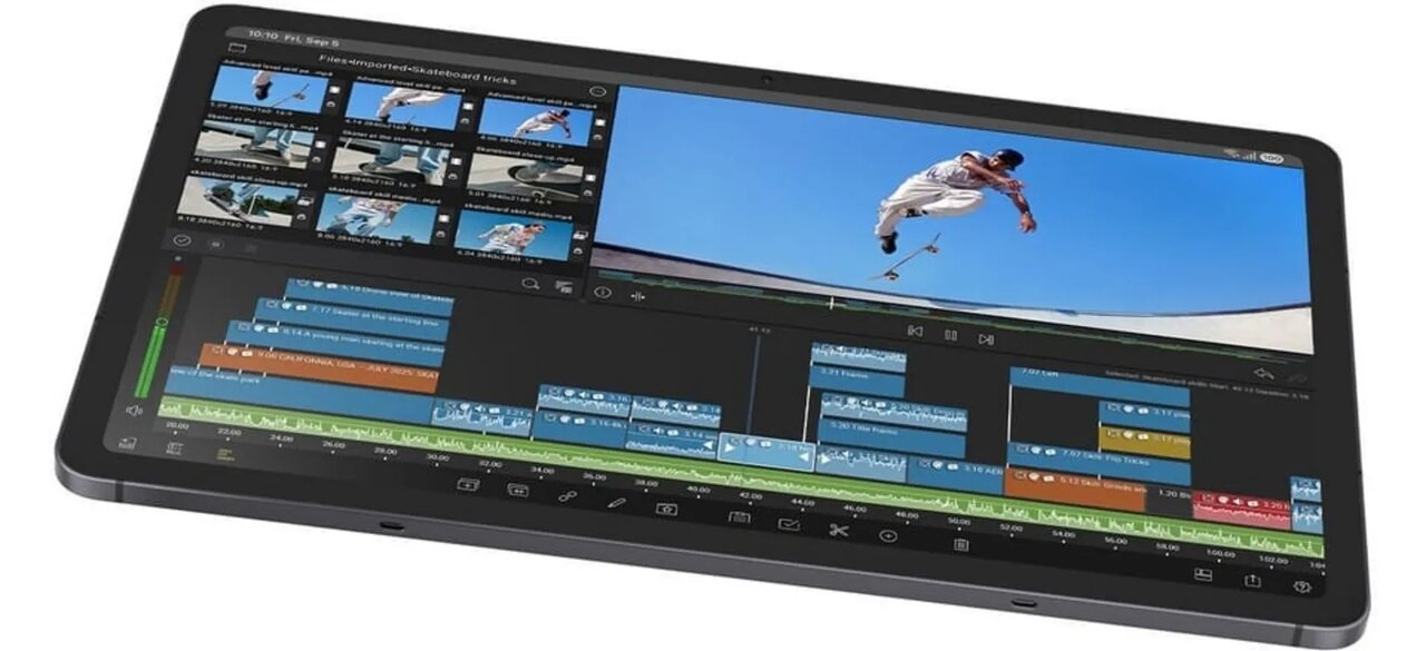 تبلت پرچمدار جدید سامسونگ رویت شد؛ رونمایی نزدیک است نمایشگر تبلت گلکسی تب S11 در حال اجرای نرمافزار ویرایش ویدیو