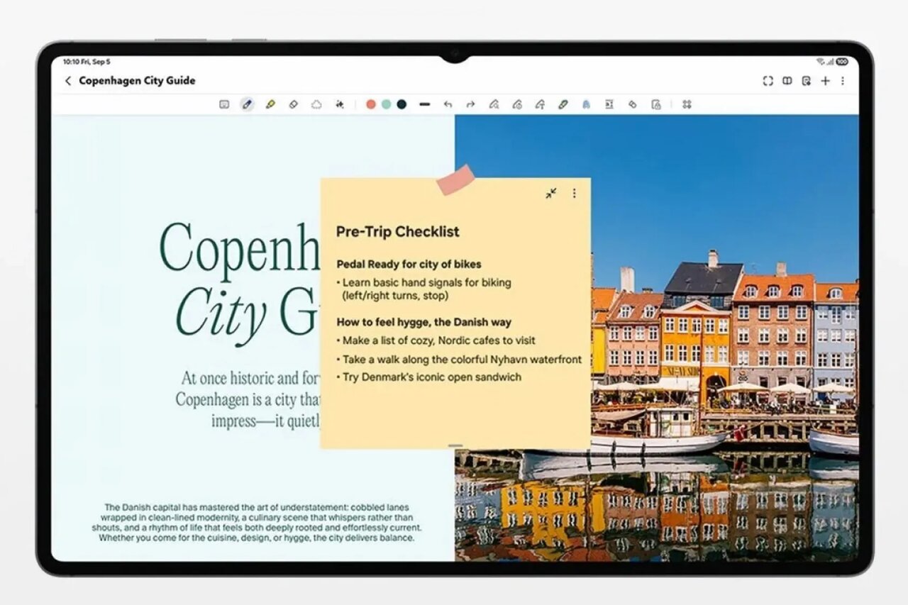 تبلت پرچمدار جدید سامسونگ رویت شد؛ رونمایی نزدیک است نمایشگر تبلت گلکسی تب S11