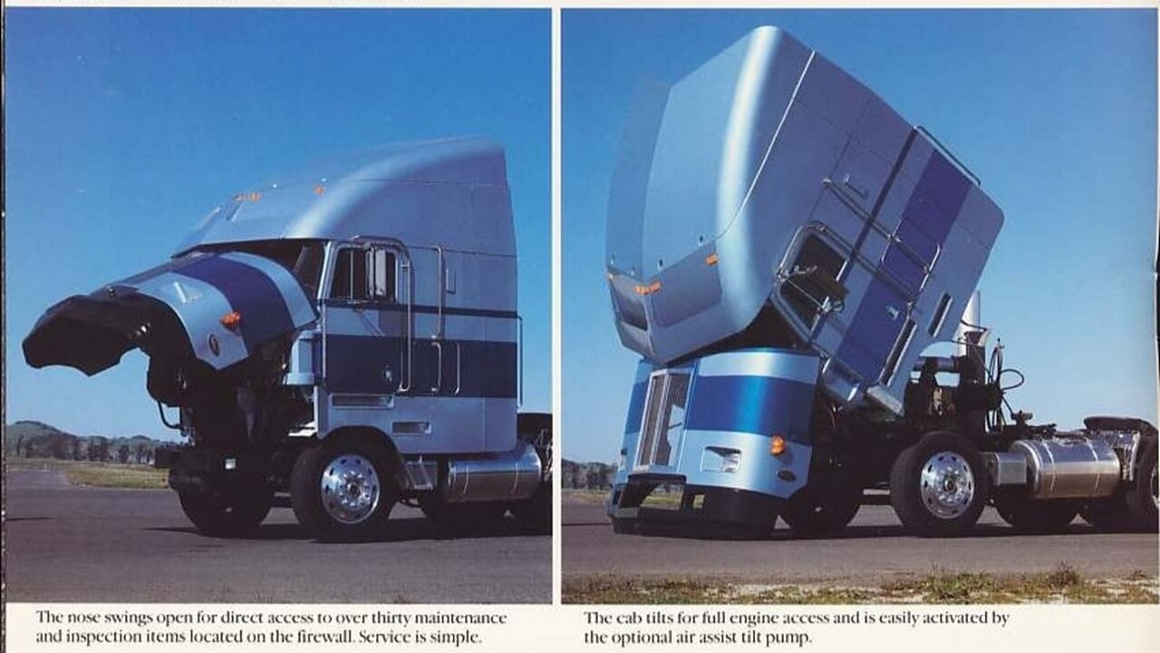 وقتی یک «کلاه ایمنی» دنیای کامیونها را تکان داد / با پیتربیلت ۳۷۲ آشنا شوید /عکس