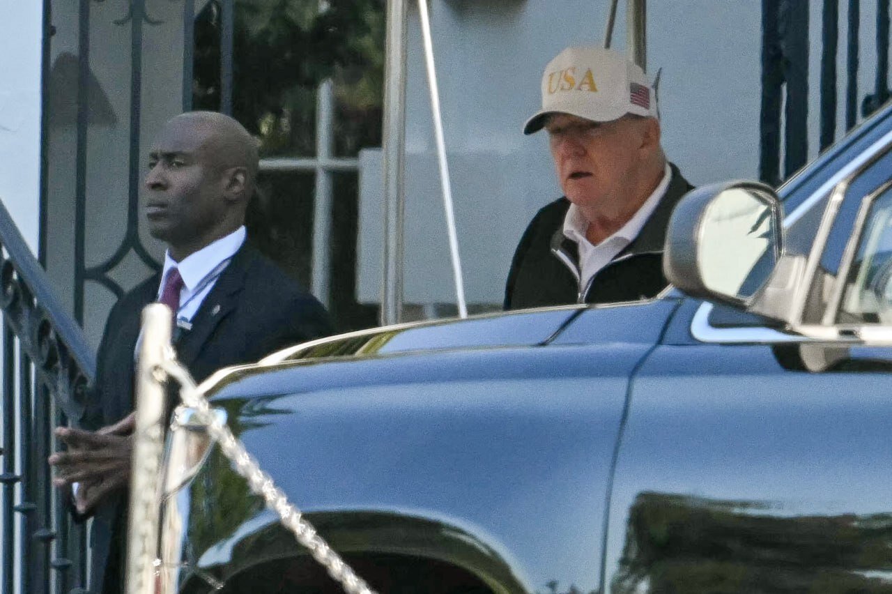 عکس | تصویری از ترامپ که گفته شده برای امروز است