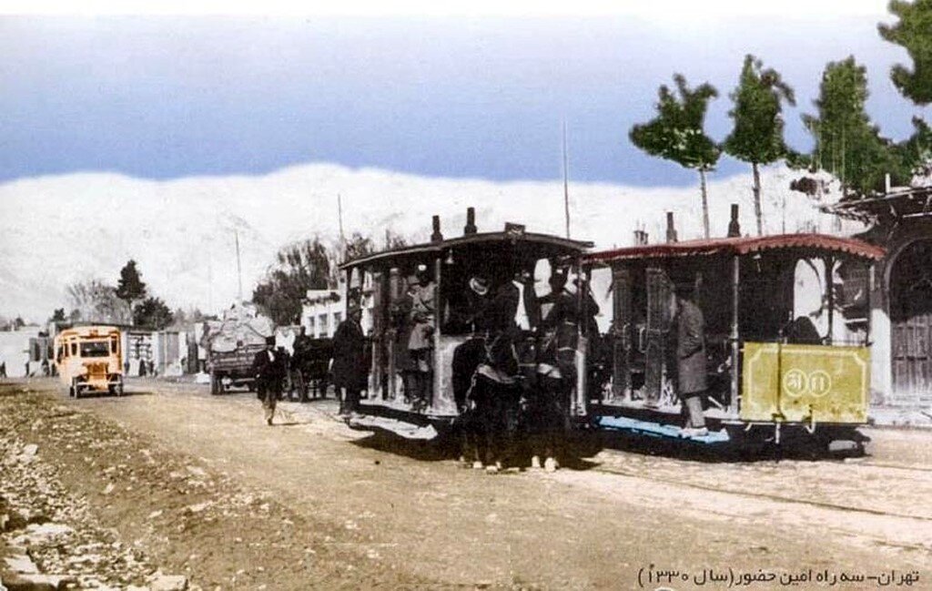 عکس/ سهراه امینحضور، وقتی هنوز خاکی بود؛ سال ۱۳۳۰