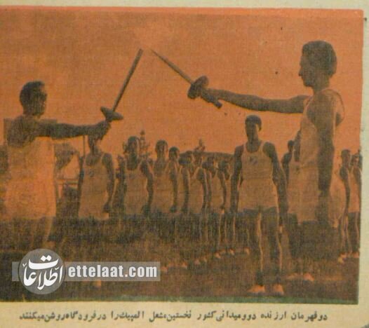 مشعل المپیک برای اولین بار به خیابان‌های تهران رسید! + عکس‌های دیدنی