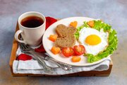 این ترکیب یک نمونه کامل از صبحانه است