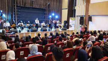 برگزاری کنسرت آموزشی هنرجویان آموزشگاه موسیقی سارنج فارسان 