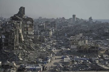 آمار تکان دهنده تخریب ساختمانهای بلند مرتبه در غزه طی ۳ روز آمار تکان دهنده تخریب ساختمانهای بلند مرتبه در غزه طی ۳ روز