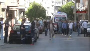 ببینید | لحظه حمله مسلحانه به پاسگاه پلیس ازمیر ترکیه
