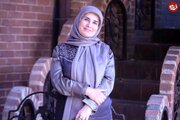 عکس | سفر در زمان؛ گیتی خامنه مجری مشهور تلویزیون در ۲۲ سالگی در سال ۶۵