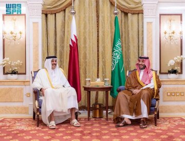 تماس تلفنی ولیعهد عربستان با امیر قطر در پی حمله اسرائیل / محمد بن سلمان: عربستان در کنار قطر ایستاده است تماس تلفنی ولیعهد عربستان با امیر قطر در پی حمله اسرائیل / محمد بن سلمان: عربستان در کنار قطر ایستاده است