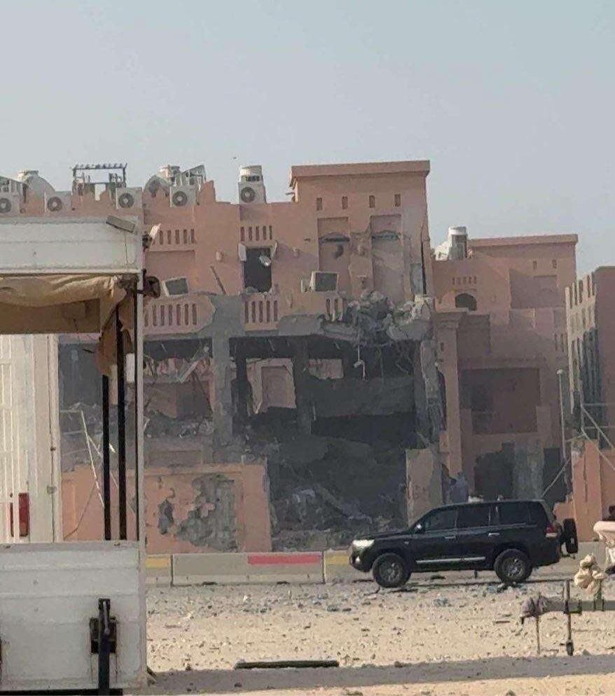 عکس | اولین تصاویر از محل انفجار در قطر