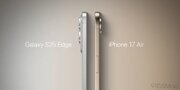 ببینید | مقایسه ضخامت آیفون ایر و گلکسی S25 Edge