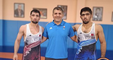 2 کشتیگیر ایرانی با پیراهن قطر در جهانی کرواسی
