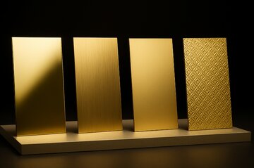 راهنمای خرید ورق استیل طلایی با توجه به پروژه شما