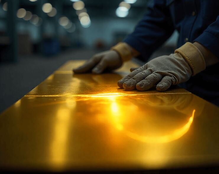 قیمت ورق استیل طلایی