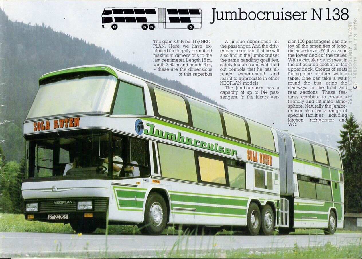 بوئینگ جادهها، بزرگترین اتوبوس جهان