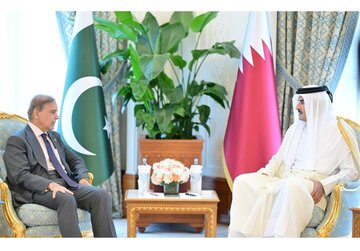 نخست‌وزیر پاکستان در دیدار با امیر قطر خواستار اتحاد مسلمانان علیه اسرائیل شد
