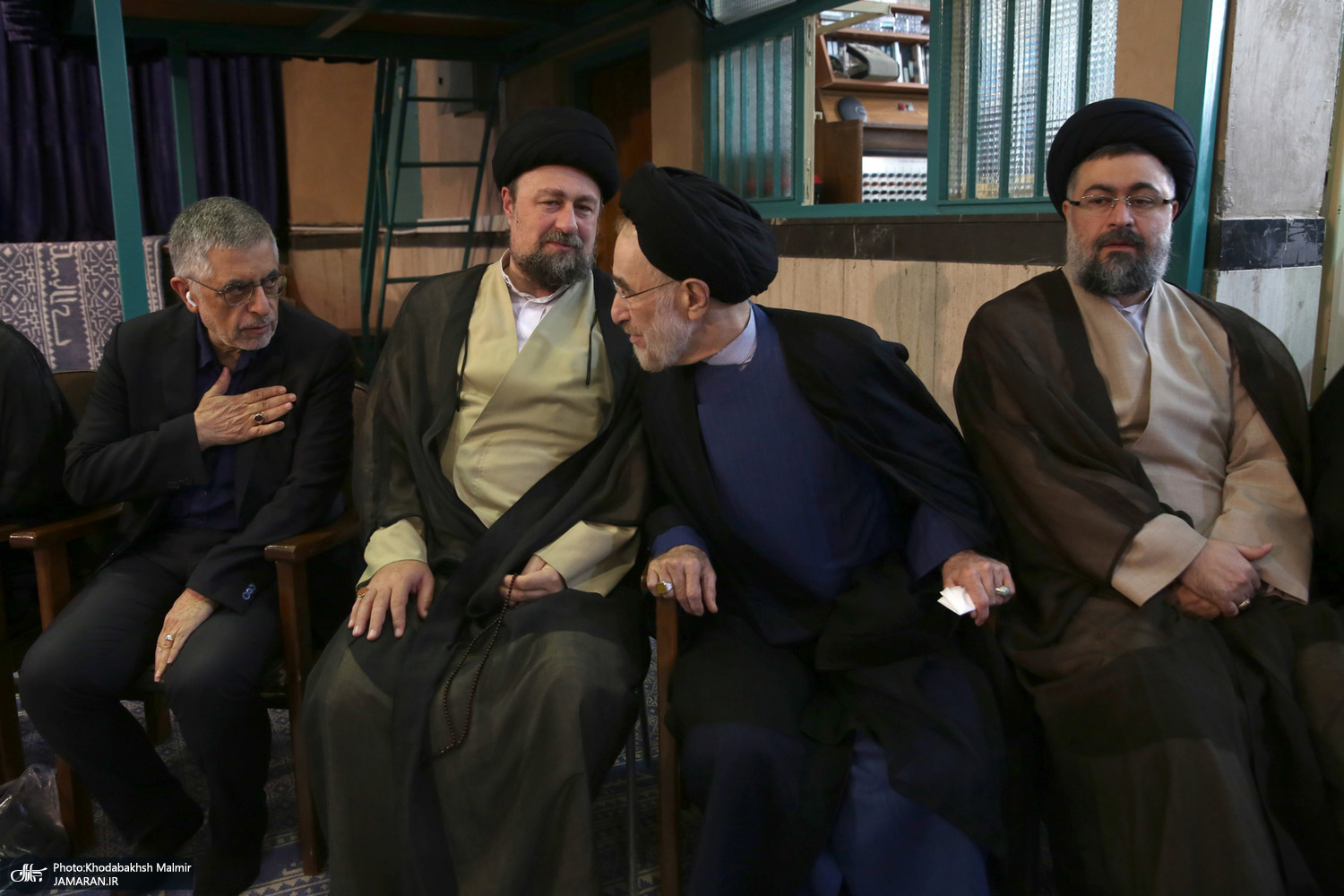 تصاویری از حضور کرباسچی، ابطحی و یونسی در یک مراسم / جدیدترین عکس از مهدی هاشمی 2