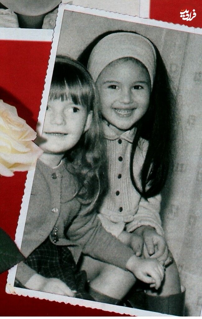 عکس | تصویری جالب از مونیکا بلوچی در ۵ سالگی در سال ۱۳۴۸