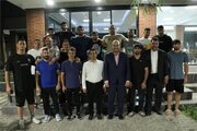 بازدید دبیر کل کمیته ملی المپیک از اردوی تیم ملی کشتی فرنگی