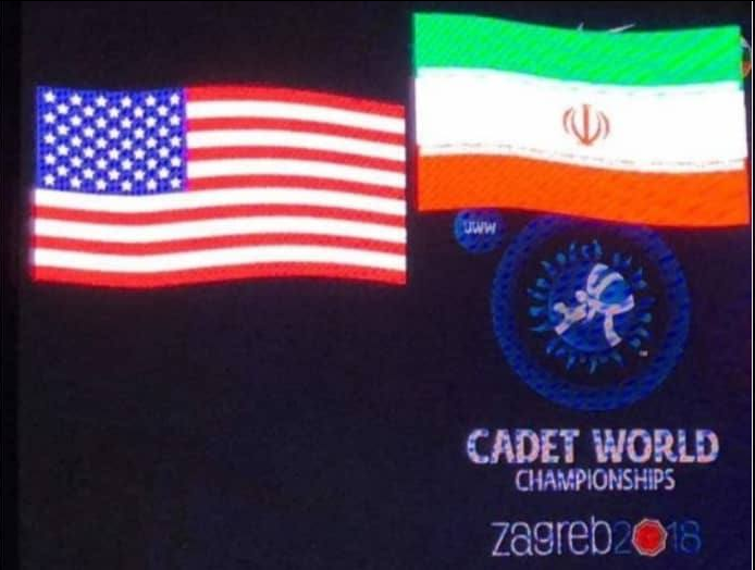 عکس | به این پرچم می‌بالیم؛ بالاتر از آمریکا