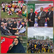 ۱۰ هزارنفری از جشنواره دومین سال جشنواره نان برنجی دیوشل استقبال کردند