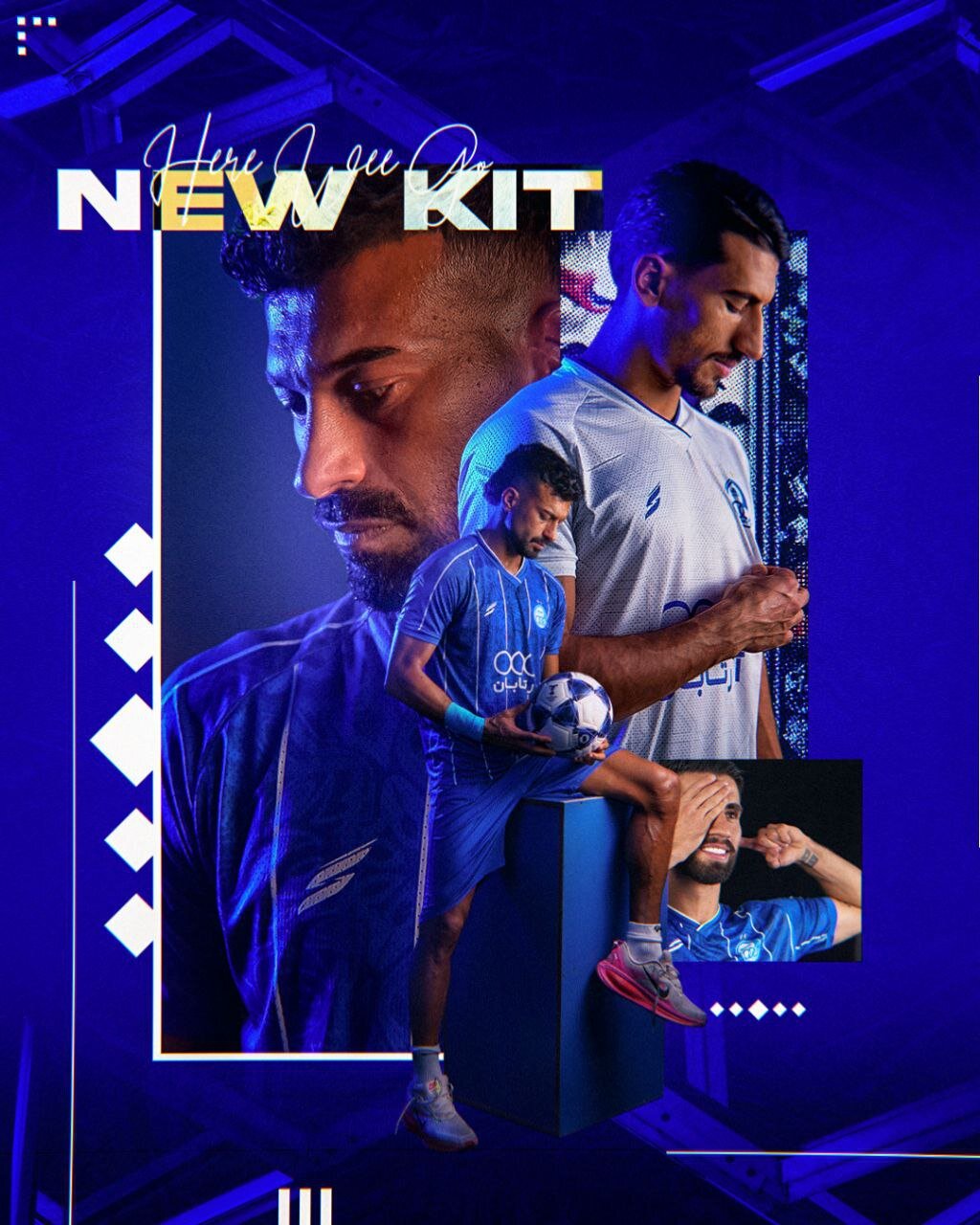 عکس | رونمایی از پیراهن آسیایی استقلال 2