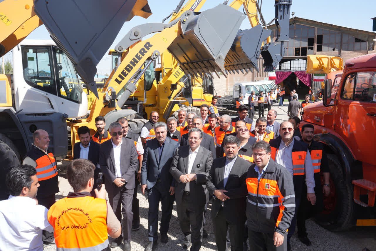 افتتاح دومین مرکز تعمیرات و بازسازی ماشین آلات راهداری کشور در ارومیه