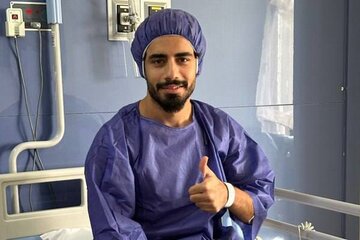 بازیکن لیگ زیر تیغ جراحی