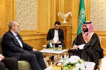 دیدار علی لاریجانی و محمد بن‌سلمان / محورهای گفت وگو چه بود؟