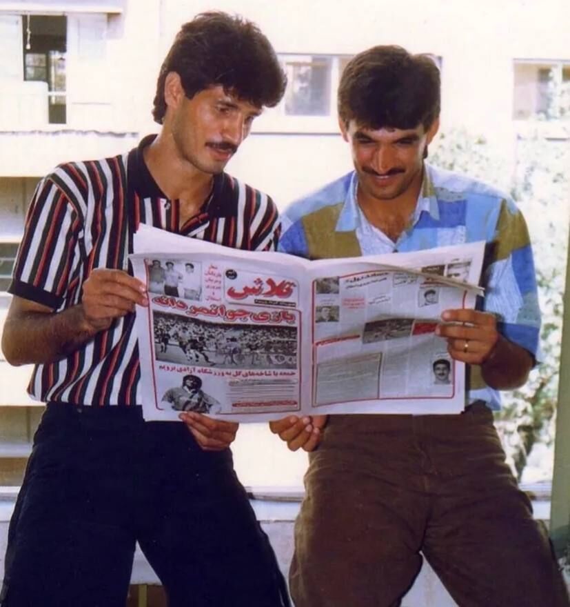 عکس | رفاقت دیرینه علی دایی با یک استقلالی دو آتیشه 2