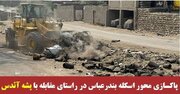 جاده اسکله بندرعباس در راستای مقابله با پشه آئدس پاکسازی شد
