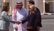 ببینید | عدم استقبال وزرای دولت قطر از وزیر خارجه آمریکا در دوحه