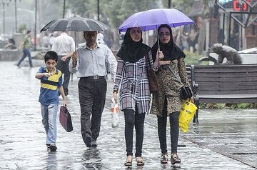 تشدید بارش و کاهش محسوس دما در 5 استان / احتمال وقوع سیل