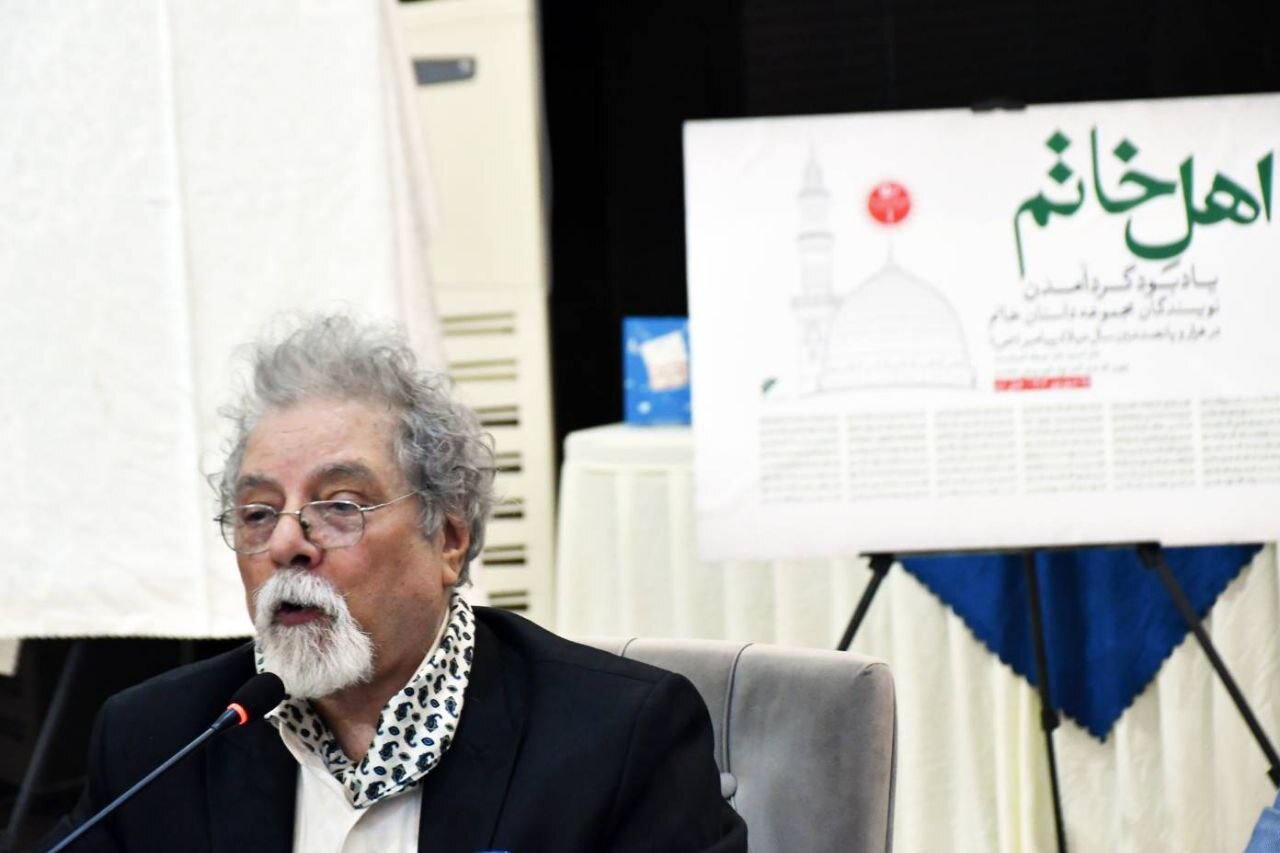رونمایی از پوستر یازدهمین جشنواره خاتم با قدردانی از استاد میثاق امیرفجر