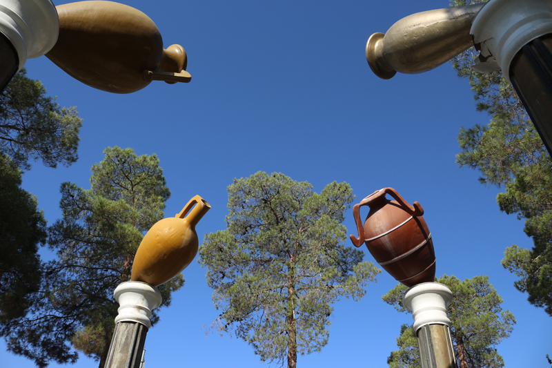 سمنان و فلکههایی با هنرسازههای فرهنگی